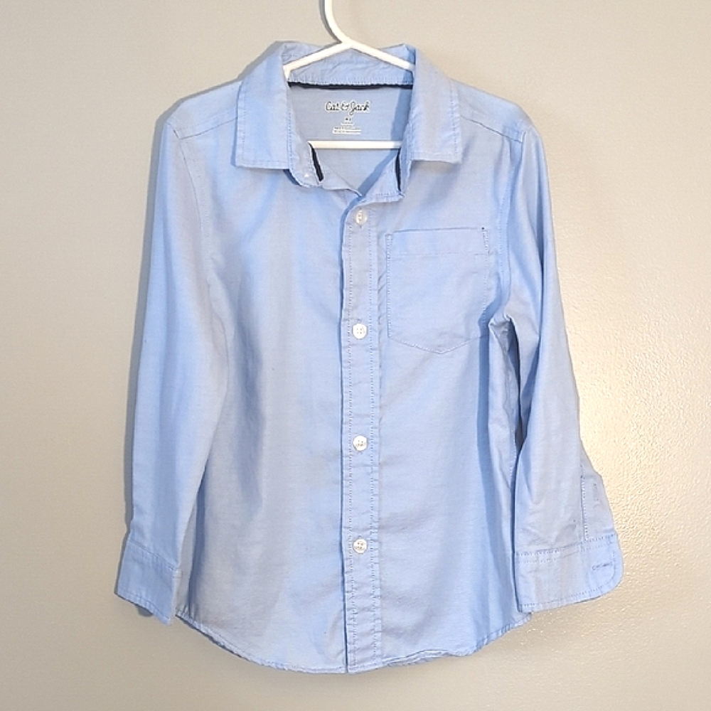 Cat & Jack Boys Button Down, XS